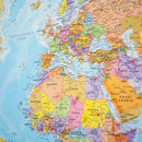 World Canvas Map Print By Maps International | notonthehighstreet.com