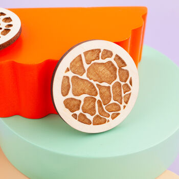 Safari Print Self Adhesive Wall Hooks, 3 of 7