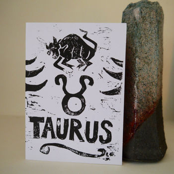 Taurus Star Sign Personalised Print, 3 of 4