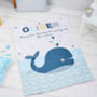 Personalised Whale Baby Blanket, thumbnail 3 of 4