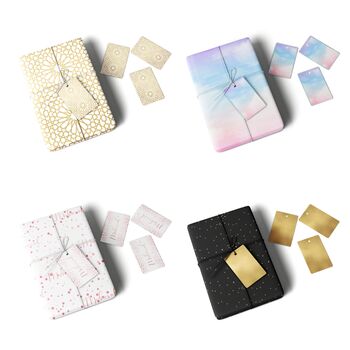 Variety Gift Wrap Bundle 4pk, 2 of 2