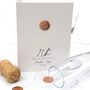 7th Copper Personalised Wedding Anniversary Card, thumbnail 1 of 4