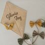 Ochre Brown Green Cream Kite Decor, Script Font Name, thumbnail 6 of 12