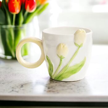 3D Tulip Cup And Spoon Gift Set, 2 of 5