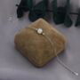 Genuine Milky Jade Cz Floating Bracelet Sterling Silver, thumbnail 7 of 10