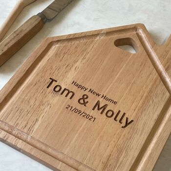 Personalised House Chopping Board, 4 of 6