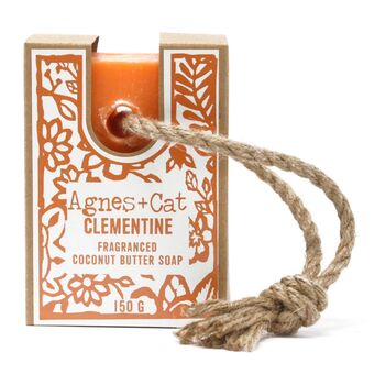Clementine Soap On A Rope, 2 of 4