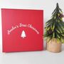 Baby's First Christmas Book Luxury Red Gift Box, thumbnail 2 of 8