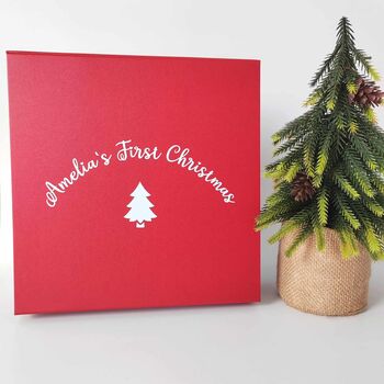 Baby's First Christmas Book Luxury Red Gift Box, 2 of 8