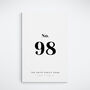Personalised New Home Door Number Print, thumbnail 3 of 5