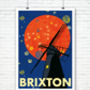 London Prints The Brixton Windmill Art Print, thumbnail 3 of 4