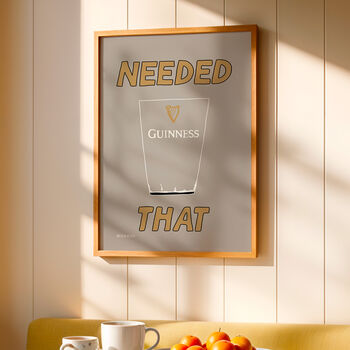 Needed That Guinness Print, 5 of 8