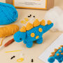 Stegosaurus Dinosaur Crochet Kit, thumbnail 2 of 7