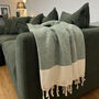 Personalised Cotton Handwoven Throw Blanket, thumbnail 10 of 10