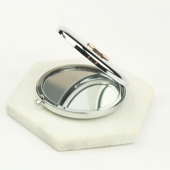 Personalised 80th Or 70th Birthday Farthing Coin Compact Mirror, 5 of 7