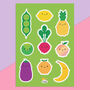 Kawaii Sticker Sheets Food, Self Care, Space, Animals, thumbnail 8 of 11