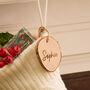 Personalised Cream Luxury Christmas Stocking, thumbnail 3 of 5