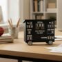 Personalised Cricket Scoreboard Desk Tidy, thumbnail 9 of 12