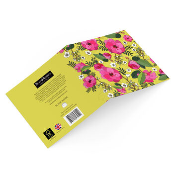 Pack Of Illustrated Floral Patterned Greeting Cards, 4 of 12