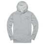 Personalised Initial Double Heart Unisex Hoodie With Initial On Sleeve, thumbnail 9 of 11