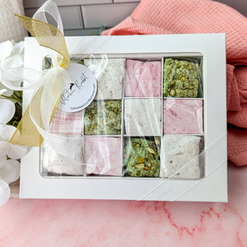 Luxury Marshmallows Gift Box, Twelve Halal Marshmallows, 3 of 12