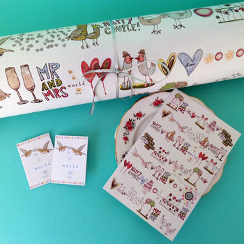 Wedding Gift Wrap Pack, 6 of 8