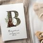 Personalised Woodland Baby Birth Print, thumbnail 2 of 7