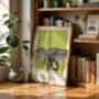Ceratosaurus | Dinosaur Art Print, thumbnail 6 of 8