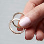 Personalised Verse Stacker Ring, thumbnail 2 of 7