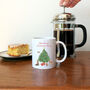 Personalised Woodland Animals Christmas Mug, thumbnail 4 of 5