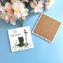 Personalised Head Gardener Ceramic Coasters, thumbnail 5 of 5