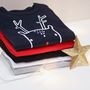 Kids Christmas Nordic Deer T Shirt, thumbnail 6 of 11