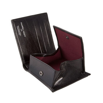 Men's Classic Bifold Wallet With Coin Pouch 'Ticciano', 8 of 12