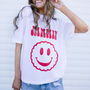Jammin’ Women’s Slogan T Shirt With Happy Face Biscuit, thumbnail 4 of 4