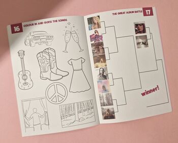 Taylor Swift Activity Book Includes Ttpd, 5 of 5