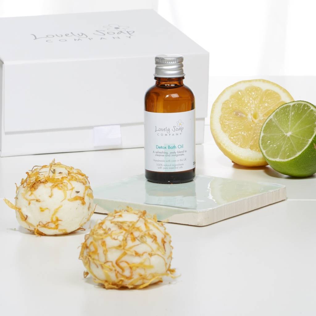 Aromatherapy Bath Gift Set By Lovely Soap Company