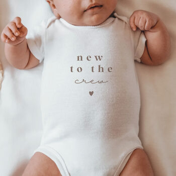 New To The Crew Baby Vest, 2 of 2