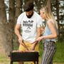 Personalised Grillfather T Shirt, thumbnail 1 of 2