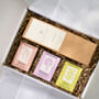 British Botanical Gift Box. Greenhouse Reed Diffuser, Garden, Mountain And Grove Handmade Soaps, thumbnail 1 of 7