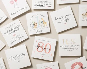 Personalised Auntie And Uncle Christmas Card, 7 of 7