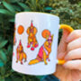 Personalised Merry Dogmas Coffee Mug 11oz, thumbnail 4 of 4