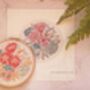 Peonies Embroidery Kit, thumbnail 10 of 12