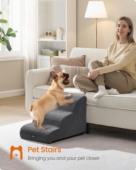 Dog Stairs Pet Steps Waterproof Ramp, 3 of 6