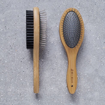 Bamboo Dog Grooming Brushes, 8 of 10