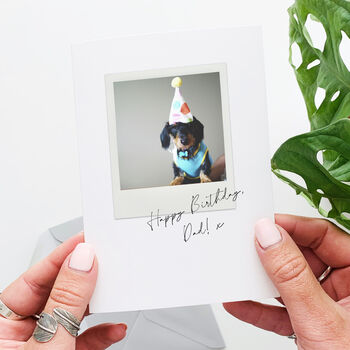 birthday card from the dog by precious little plum notonthehighstreetcom