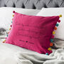 Personalised Sister Quote Velvet Cushion, thumbnail 5 of 8