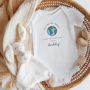 First Father’s Day Baby Outfit Bodysuit Gift, 5 of 6