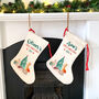 Personalised My First Christmas Stocking With Name, thumbnail 1 of 4