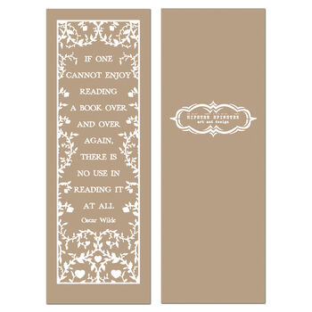 Literary Quote Bookmarks Set, 6 of 8