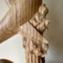 1m Tall Huge Hand Carved Wooden Mother And Baby Dolphin Ornament, thumbnail 6 of 12